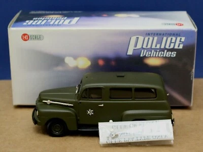 Brooklin IPV 16 1952 Ford F-1 Ranger Israeli Police 1:43 Mint/ Box Olive - Image 1 of 4