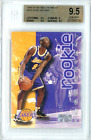 Graded 1996 Skybox Premium Kobe Bryant #203 Rookie RC Basketball Card BGS 9.5