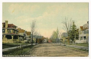 Residenze su Hillside Avenue, Amesbury, Massachusetts circa 1910 - Foto 1 di 2