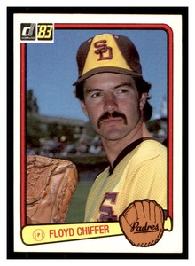 1983 Donruss #44 FLOYD CHIFFER RC San Diego Padres ~C4L