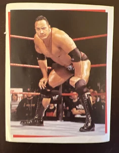 2000 WWF Smackdown Magic Box Int. Sticker - THE ROCK - #022 Rare! 5I8 - Picture 1 of 2