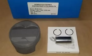 Supertech P4-HK89-P4 Pistons for Honda Acura 89mm x 12.5 K24 w/ K20 Head e85 - Picture 1 of 4