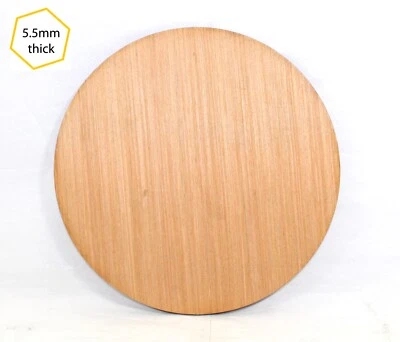 Wooden 145mm (14.5cm)  Laser cut circles 5mm Plywood craft Blanks - Image 1 of 4