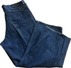 Sean John Jeans Men's 36 Blue Baggy Wide Leg Denim Jeans Hip Hop Skater Y2K EUC