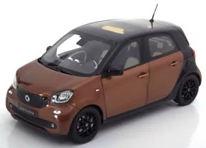 Smart Forfour 2014 Metal Brown NOREV B66960299 1/18 Mercedes Brown W453 Benz - Picture 1 of 4