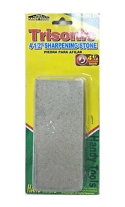 Sharpening Block Trisonic Combination Dual Grit Wet Stone 4-1/2"  Aluminum Oxide - Picture 1 of 3