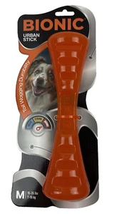 BIONIC Urban Stick Dog Toy, Medium- Interactive Dog Chew Toy That Stands Up t... - Picture 1 of 6
