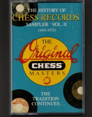 The History of Chess Records Vol. II (Promo Cassette, 1989, MCA/Chess) EXCELLENT - Image 1 of 3