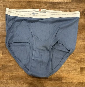 Calzoncillos Hanes de Colección Para Hombre Azul Claro Talla X-Grande 40-42 Algodón Hechos en EE. UU. NUEVOS - Imagen 1 de 7