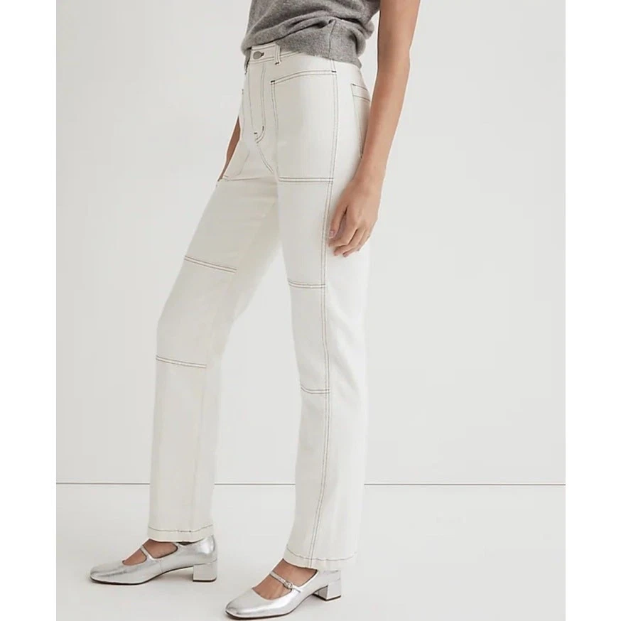 Madewell 90-х прямой утилиты повседневные джинсы США женщин 25 новый - Изображение 1 из 4