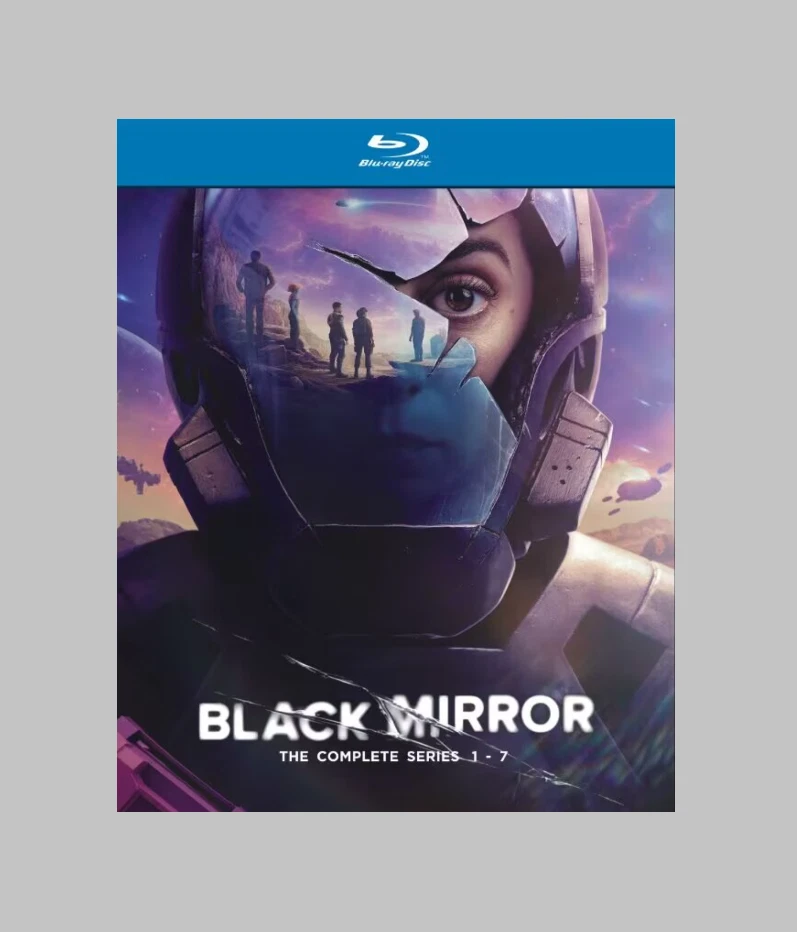 BLACK MIRROR  Complete Series, Seasons 1-7 (BLU-RAY, 7-disc, Box-set) Foto 1 de 1