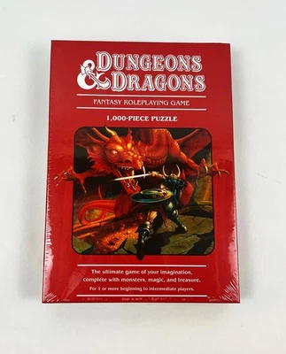 Sealed Dungeons & Dragons 1000 Piece Jigsaw Puzzle Mondo - Image 1 of 4