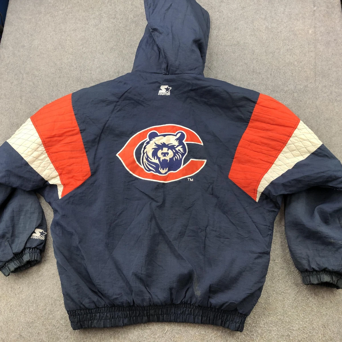 90'S Starter NFL CHICAGO BEARS スタジャン L 90'S Starter NFL CHICAGO BEARS スタジャン L Vintage 90er Starter