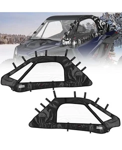 StarknightMT PRO XP Upper Doors, Upgraded Zippers RZR Soft Cab Enclosures - Picture 1 of 2