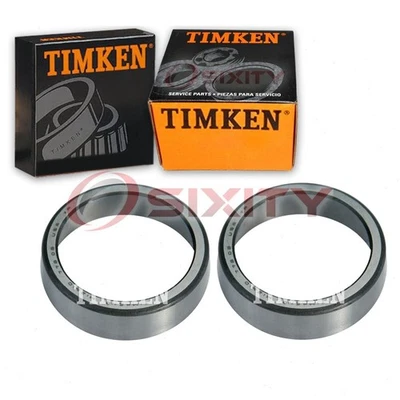2 pc Timken Front Outer Wheel Bearing Races for 1985-2002 Chevrolet Astro sx - Image 1 of 4