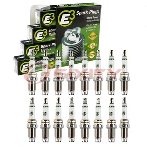 16 pc E3 Spark Plugs for 2006 Mercedes-Benz CLK55 AMG 5.5L V8 Ignition Wire ea - Picture 1 of 5