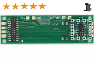 NixTrainz decoder originale Buddy NTZ1 ~ 2,2K resistenze 21 pin decoder NixTrains - Foto 1 di 3