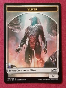 Magic The Gathering 2015 CORE SET M15 SLIVER TOKEN card MTG - Picture 1 of 2
