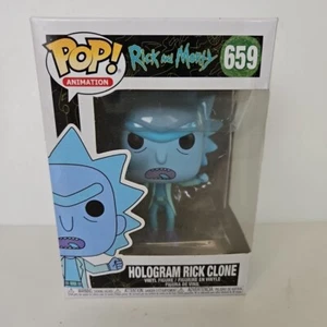 Rick And Morty - ¡Pop! Funko Animación - Holograma Rick Clon - #659 - Juguete para niños - Imagen 1 de 7