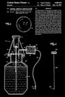 1987 - Pipe à fumer eau tabac - H. Seroussi - Affiche d'art brevetée