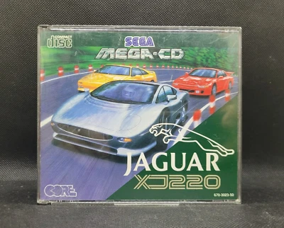 SEGA MEGA CD - Spiel / JAGUAR XJ220 / Komplett in OVP + Anleitung - Bild 1 von 3