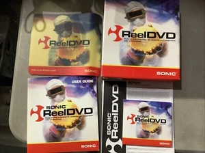 Sonic ReelDVD Version 3.1.1 PC Computer CD Software Installer/Tutorial Disc Set - Picture 1 of 3