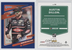 2022 Panini Donruss NASCAR Navy Blue /199 Austin Dillon #59