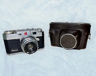 Cámara vintage Kuribayashi 35 Petri color corregido Super 2,8 con Orikkor 4,5 cm Foto 1 de 4