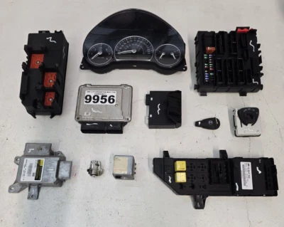ECU KIT + LOCK SET SAAB 9-3 ESTATE E50 0281016886 55575494 03.2005 - 02.2015 - Image 1 of 4