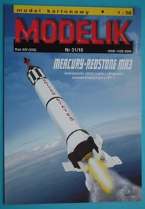 Modelik 31/2010 - Système de lancement jetable américain Mercury-Redstone MR3 - Photo 1 sur 1