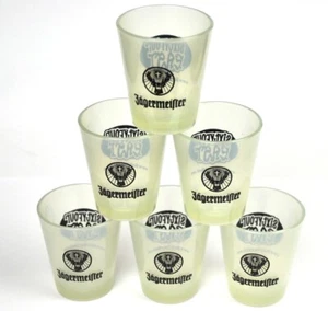 Lot avec 6 "64 East" Jägermeister USA En plastique dur Verre à schnaps - Bild 1 von 8