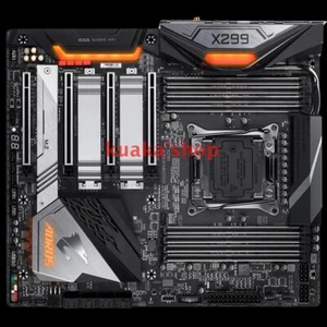 GIGABYTE X299X AORUS MASTER, LGA 2066, Intel Chipset DDR4 Motherboard - Picture 1 of 2