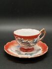 Vtg DRAGON WARE CHILDS TEA CUP & SAUCER Beautiful Moriage made in Japan