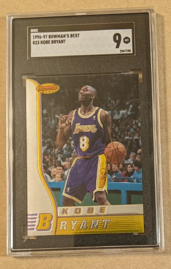 Bowman Kobe Bryant Basketball Rookie Sports Trading Cards