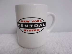 New York Central System Railroad White Ceramic Coffee Tea Cup Mug - Picture 1 of 6