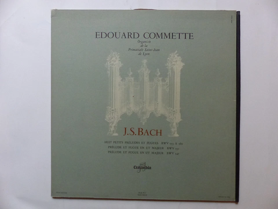 BACH Huit préludes et fugues BWV 553 à 560 COMMETTE 797 - Photo 1/1