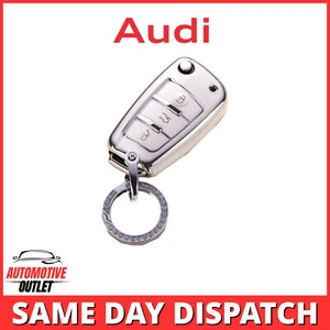 LLAVERO FUNDA LLAVE ABATIBLE COCHE 3 BOTONES PARA AUDI A1 A3 8L 8P A4 A5 B6 B7 B8 A6 - Imagen 1 de 12