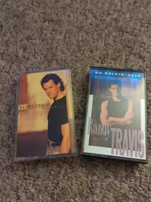 Two Randy Travis Cassette Tapes Full Circle & No Holdin' Back - Image 1 of 4