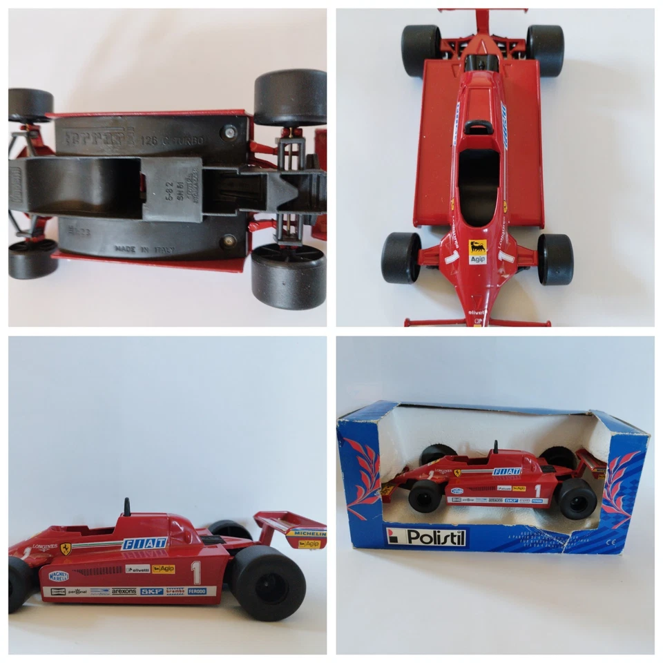 Ferrari 126 C Turbo Tonga Polistil Scala 1:23 - Immagine 1 di 1