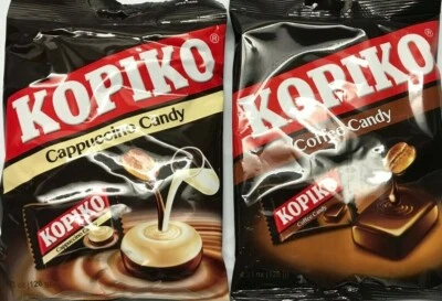 1/3/12 Bags, Kopiko Cappuccino Candy or Coffee Candy 4.23 oz / 120 g - Image 1 of 2