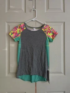 Ivivva by Lululemon Short Sleeve Trail Traveller SS Shirt Girls Size 12 Run NWT - Picture 1 of 10