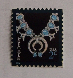 US Briefmarke Navajo Schmuck Scott #3751 American Design Serie (2004) unbenutzt - Bild 1 von 1