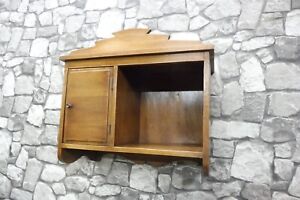 Antique Wall Cabinet Cupboard Hanging Cabinet Bathroom Cabinet oak Wood