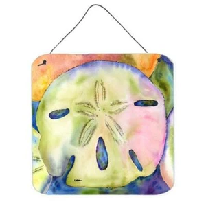 Carolines Treasures 8545DS66 Sand Dollar Aluminium Metal Wall or Door Hanging... - Picture 1 of 1