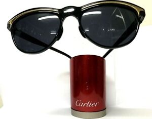 Présentoir publicitaire rouge CARTIER Clock Brille Paris glasses vintage  M