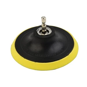 4Inch 100mm Hook&Loop Buffing Pad Rotary Backing Pad With M10 Drill Adapter Au - Picture 1 of 12