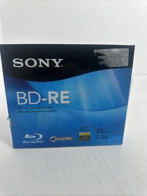 Sony Full HD 1080 Recordable/Rewritable BD-RE 25GB 1-2X - Image 1 of 3