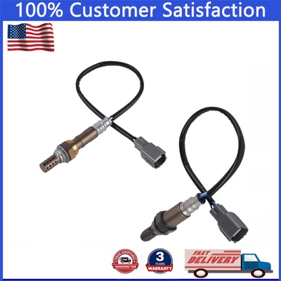 2x Up&Down Oxygen O2 Sensor For 2009-13 Toyota Corolla Matrix Pontiac Vibe 2.4L Foto 1 de 4