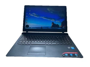 Lenovo Ideapad 100-15IBY 15.6” Laptop Intel N2840 2.16GHz 2GB Ram 500GB Win10 - Picture 1 of 12