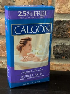 NEW Vintage Calgon English Garden Bubble Bath Soap 18.75 Oz - Picture 1 of 6